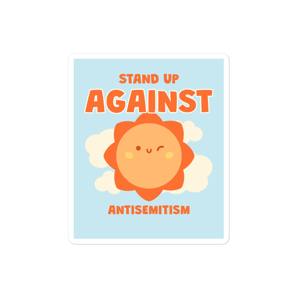 Cute Friend | Antisemitism | Kiss Cut Sticker Jouparty