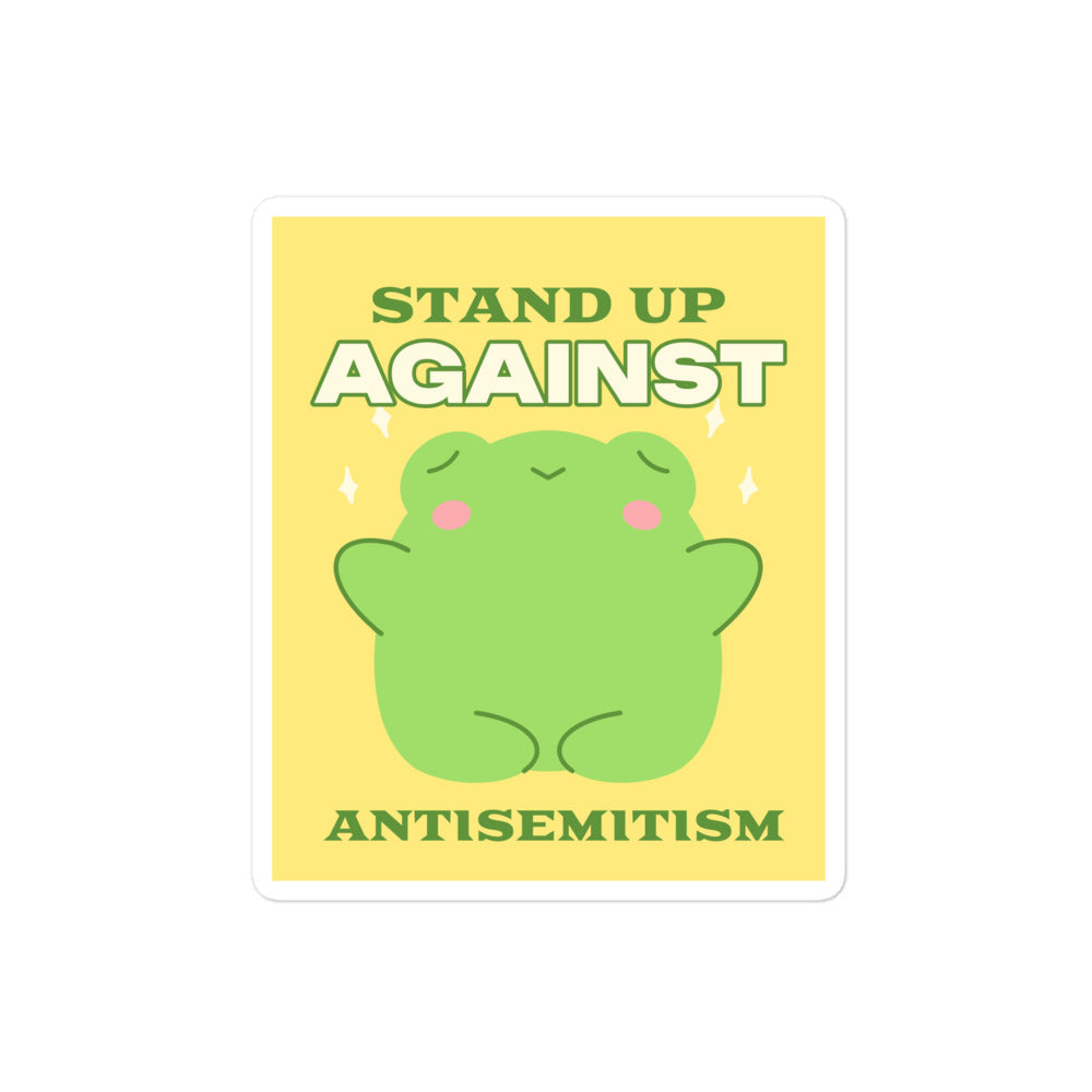Cute Friend | Antisemitism | Kiss Cut Sticker Jouparty