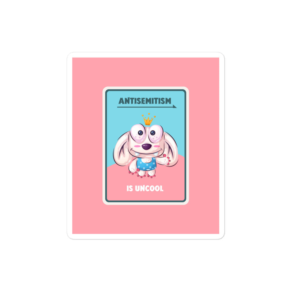 Cute Friend | Antisemitism | Kiss Cut Sticker Jouparty
