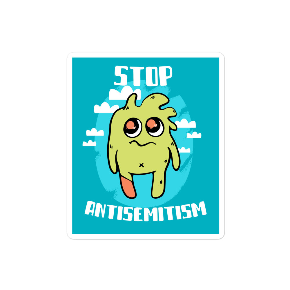 Cute Friend | Antisemitism | Kiss Cut Sticker Jouparty