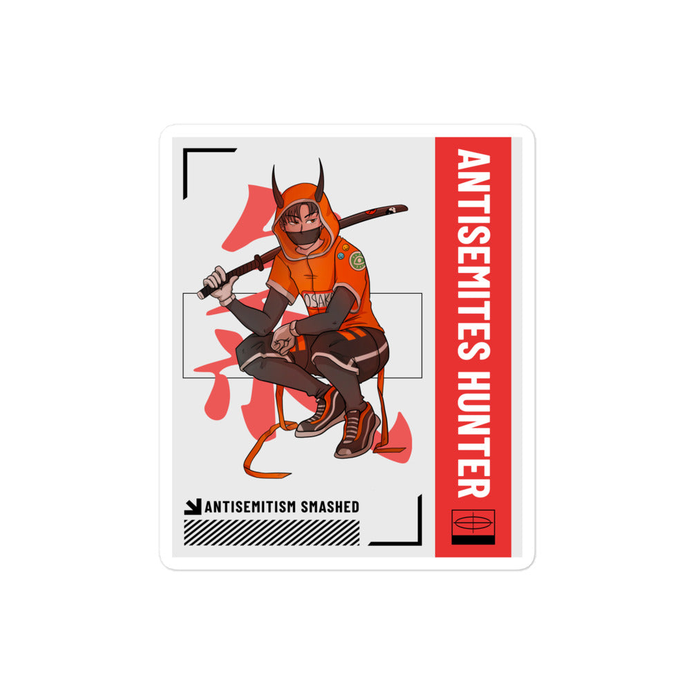 Antisemites Hunter | Kiss Cut Sticker Jouparty