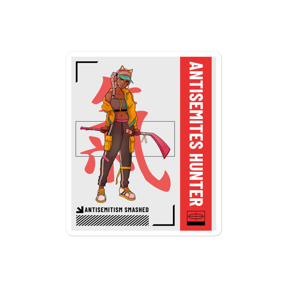 Antisemites Hunter | Kiss Cut Sticker Jouparty