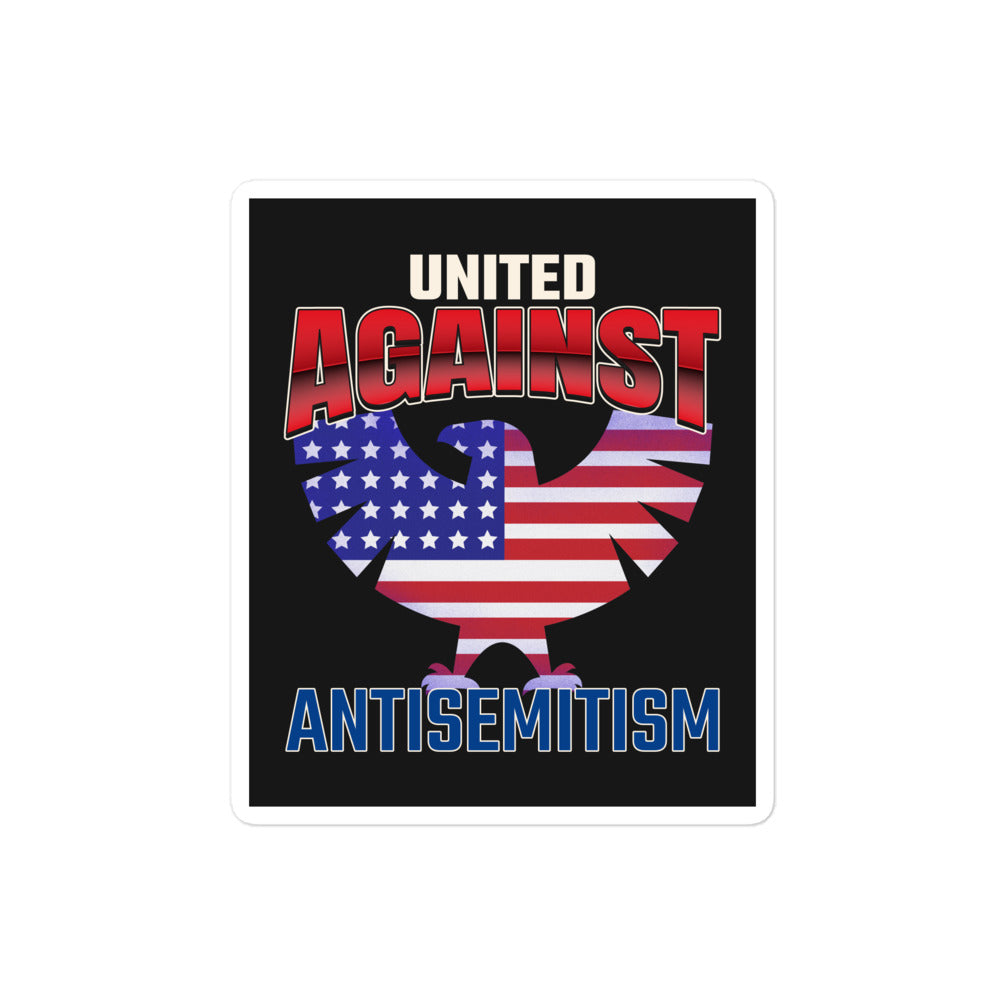 USA Edition | United Against Antisemitism | Kiss Cut Sticker Jouparty