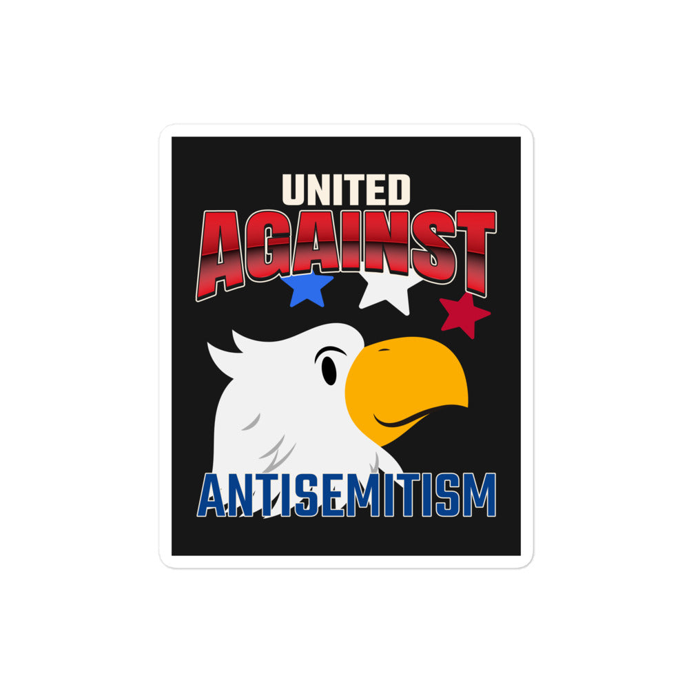 USA Edition | United Against Antisemitism | Kiss Cut Sticker Jouparty