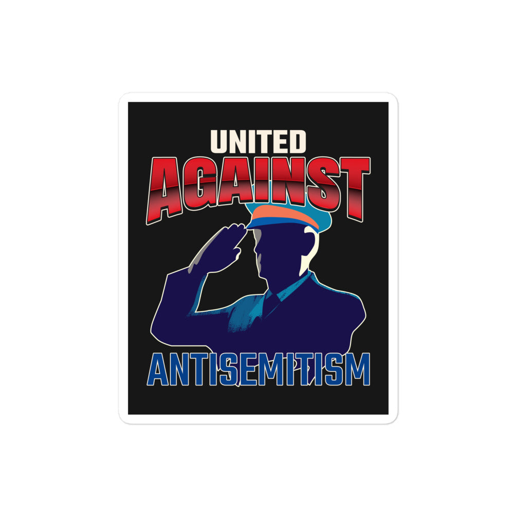 USA Edition | United Against Antisemitism | Kiss Cut Sticker Jouparty