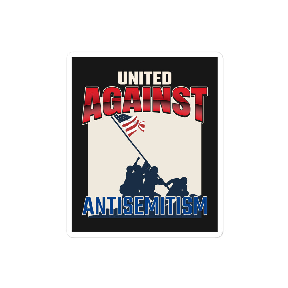 USA Edition | United Against Antisemitism | Kiss Cut Sticker Jouparty
