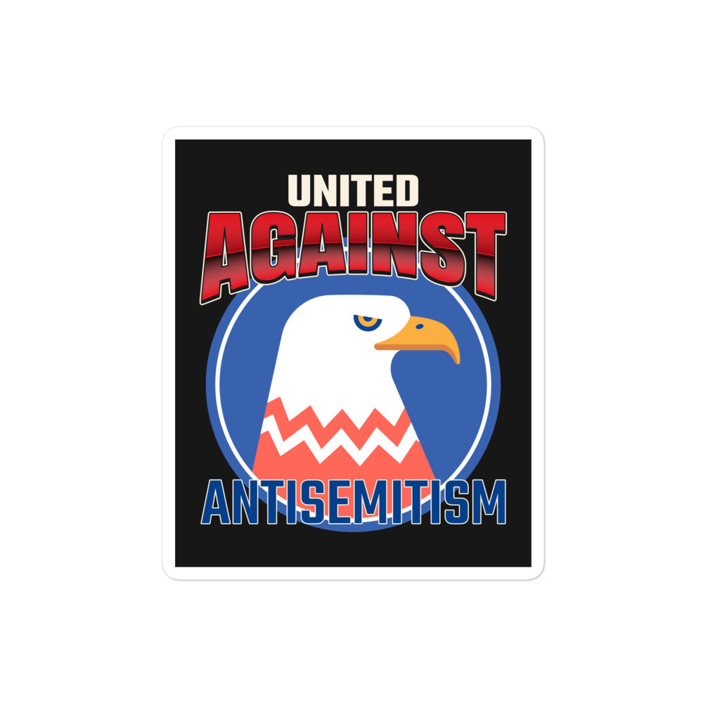USA Edition | United Against Antisemitism | Kiss Cut Sticker Jouparty