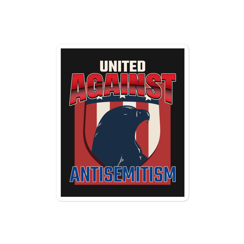 USA Edition | United Against Antisemitism | Kiss Cut Sticker Jouparty