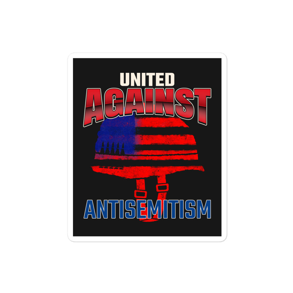 USA Edition | United Against Antisemitism | Kiss Cut Sticker Jouparty
