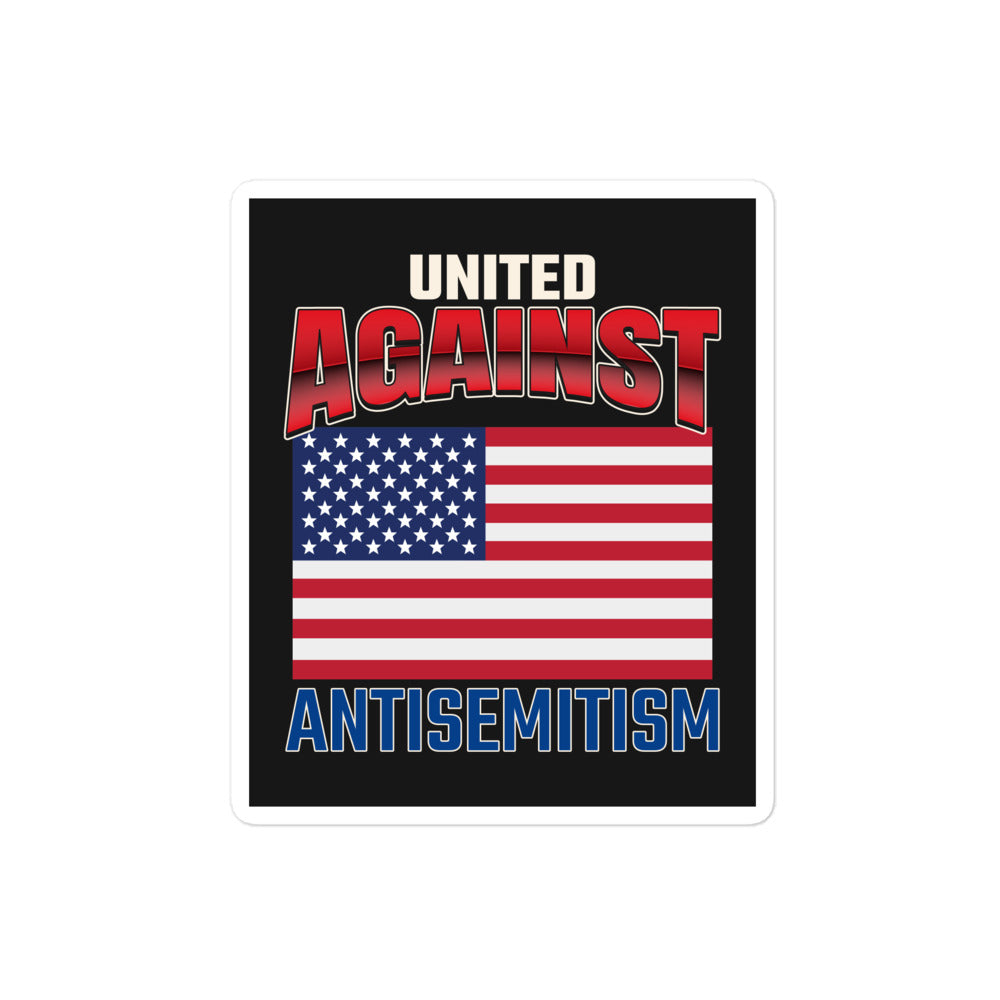 USA Edition | United Against Antisemitism | Kiss Cut Sticker