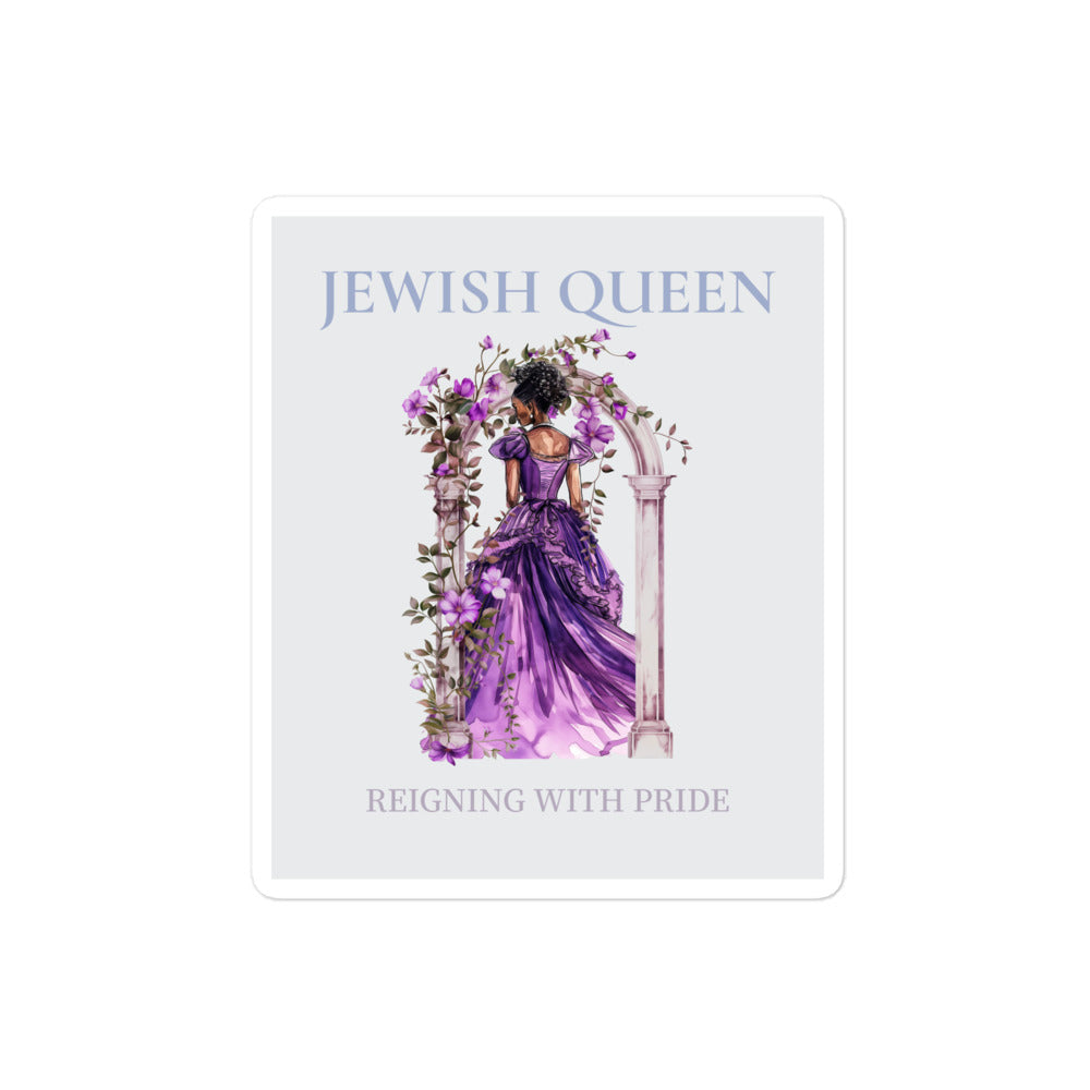 Jewish Queen | Kiss Cut Sticker Jouparty