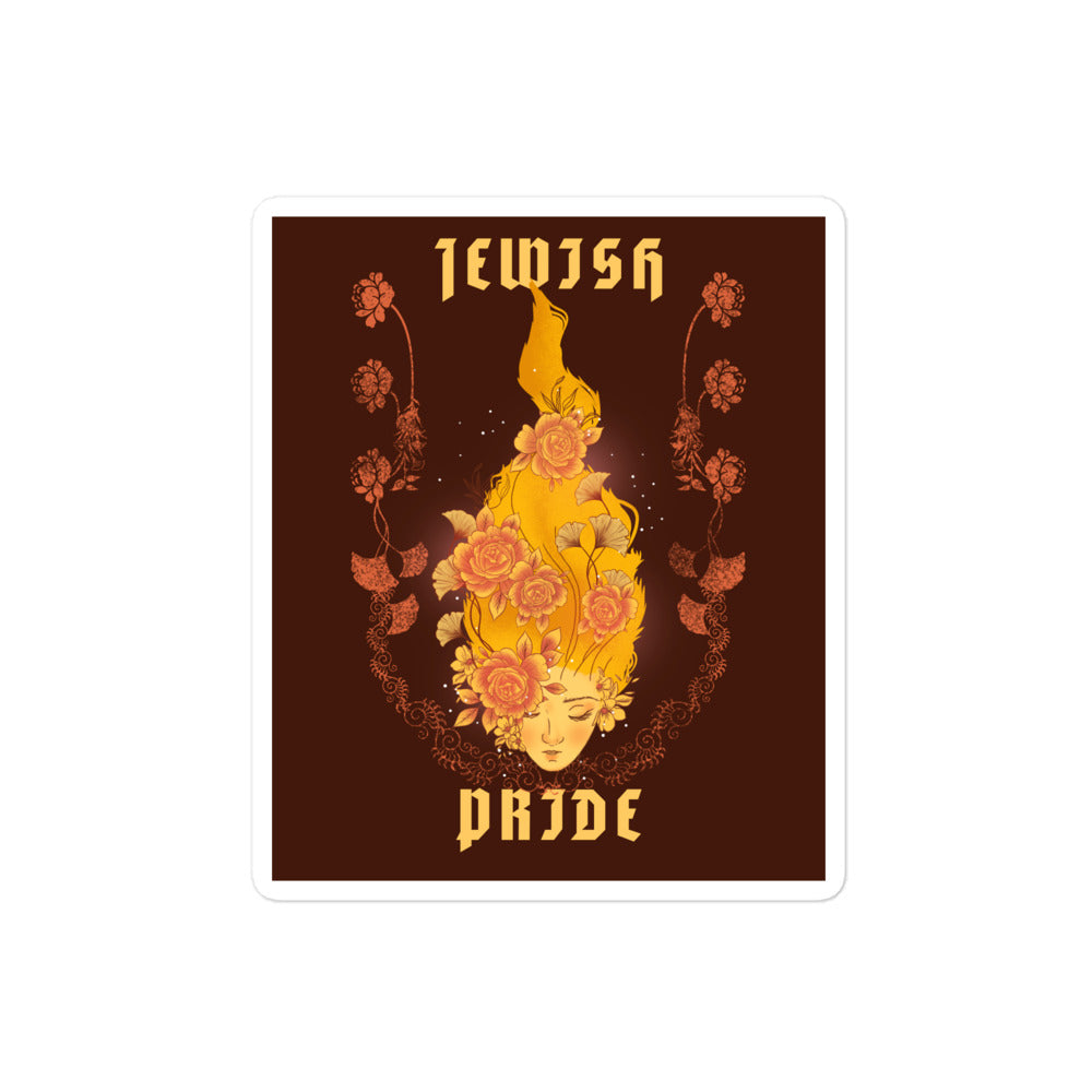 Jewish Beauty | Kiss Cut Sticker Jouparty