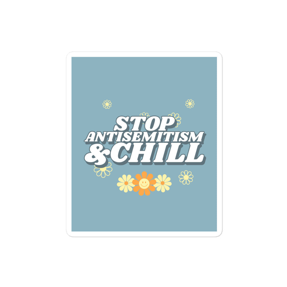 Chill Retro | Antisemitism | Kiss Cut Sticker