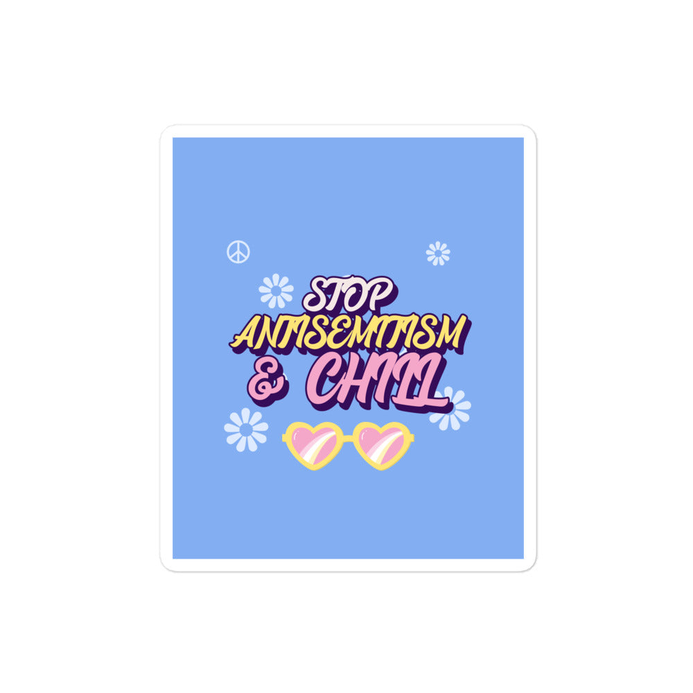 Chill Retro | Antisemitism | Kiss Cut Sticker