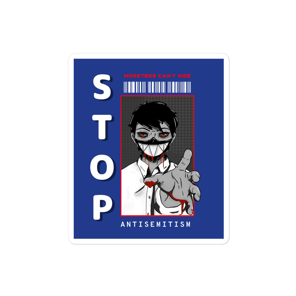 Monsters Can't Hide | Kiss Cut Sticker Jouparty