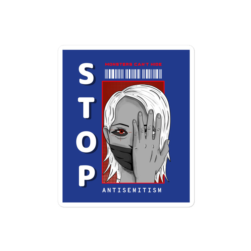 Monsters Can't Hide | Kiss Cut Sticker Jouparty