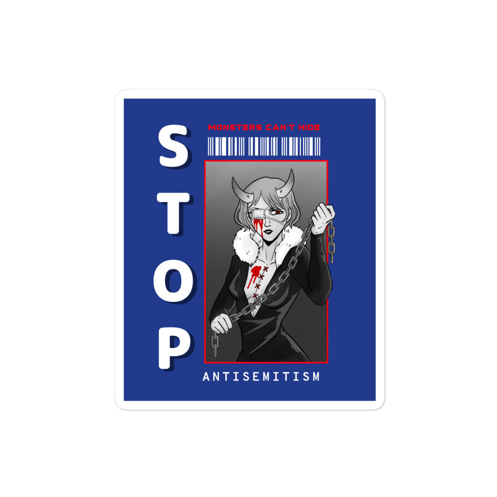 Monsters Can't Hide | Kiss Cut Sticker Jouparty