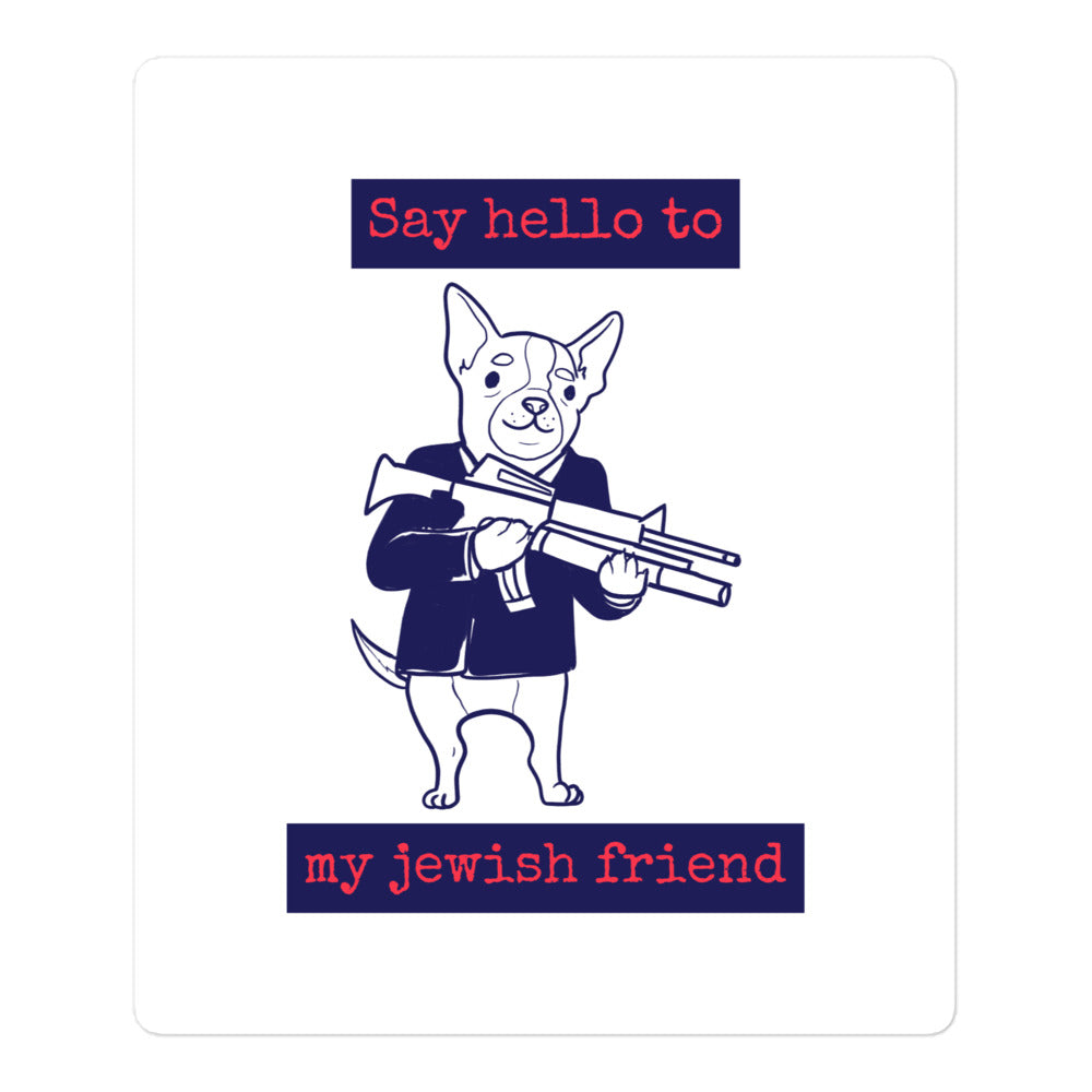 All In For Jews | Kiss Cut Sticker