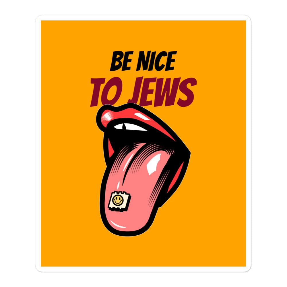 All In For Jews | Kiss Cut Sticker