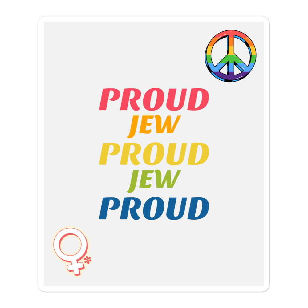 All In For Jews | Kiss Cut Sticker