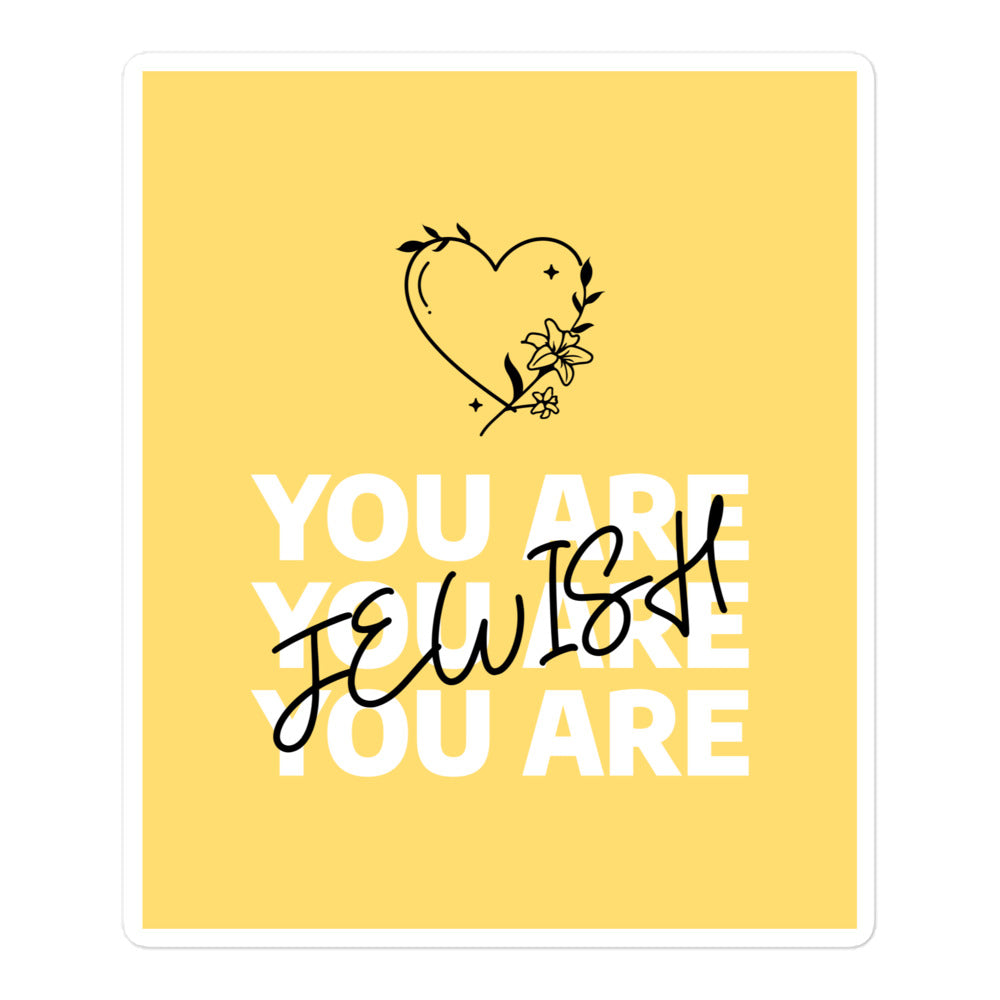 All In For Jews | Kiss Cut Sticker