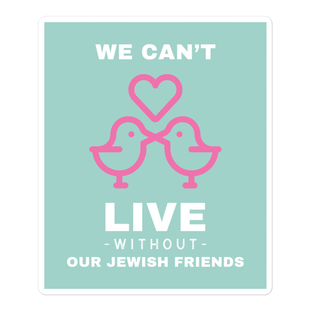 All In For Jews | Kiss Cut Sticker