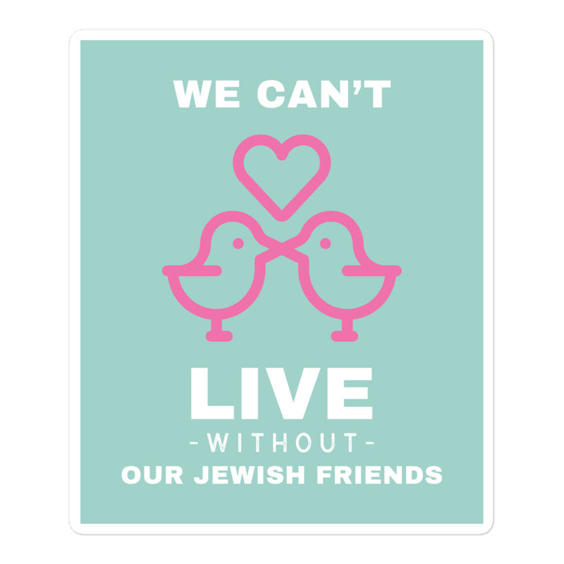 All In For Jews | Kiss Cut Sticker
