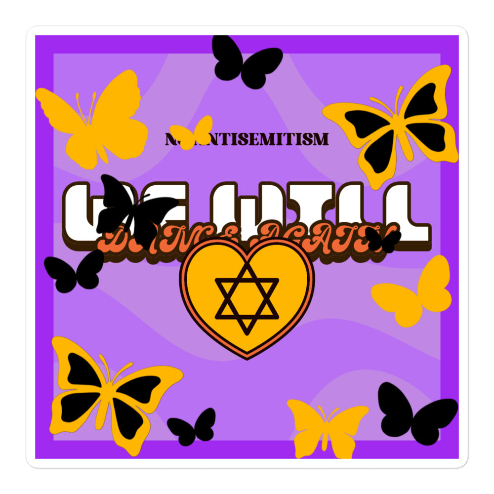 We Will Dance Again | Retro-Purple Style | Kiss Cut Sticker Jouparty