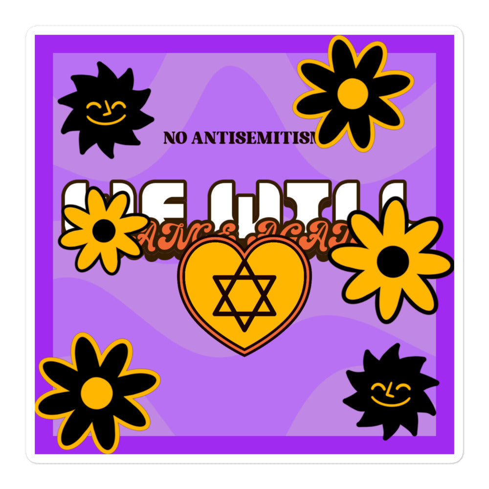 We Will Dance Again | Retro-Purple Style | Kiss Cut Sticker Jouparty