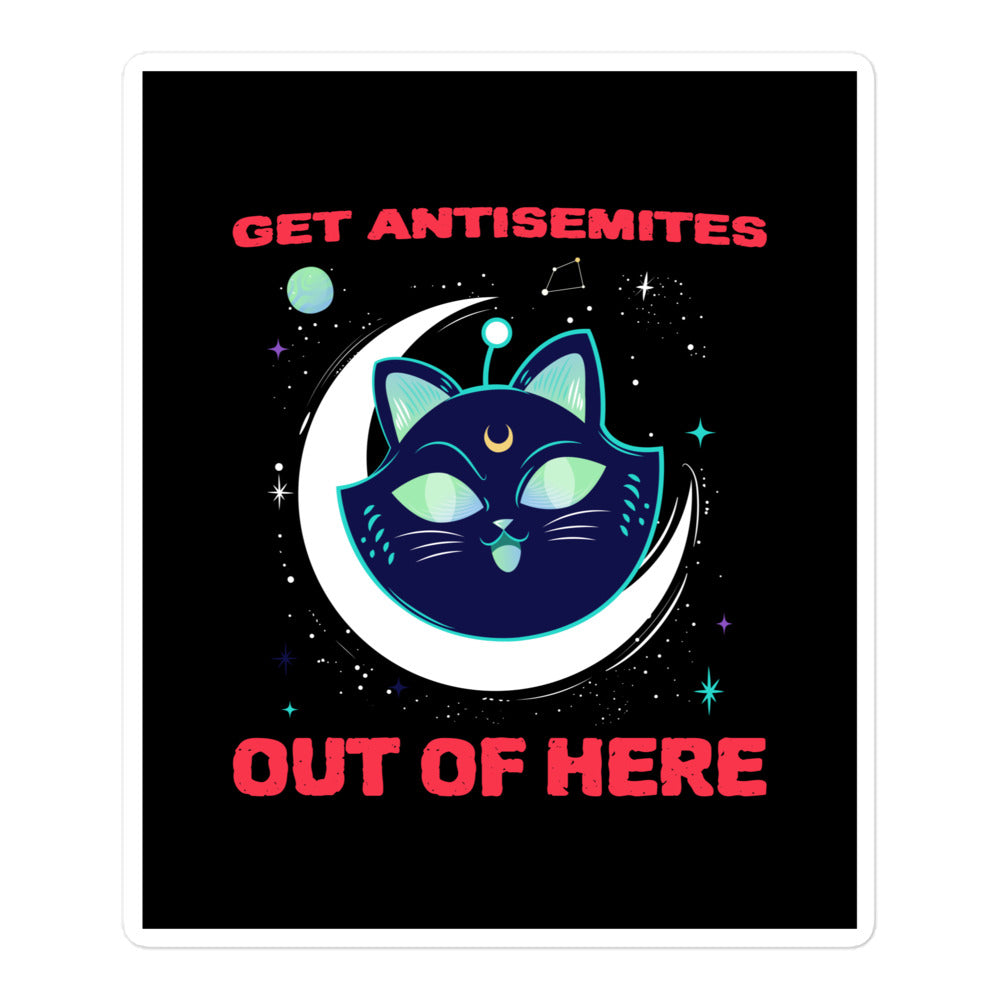 Get Alien Out | Antisemitism | Kiss Cut Sticker Jouparty
