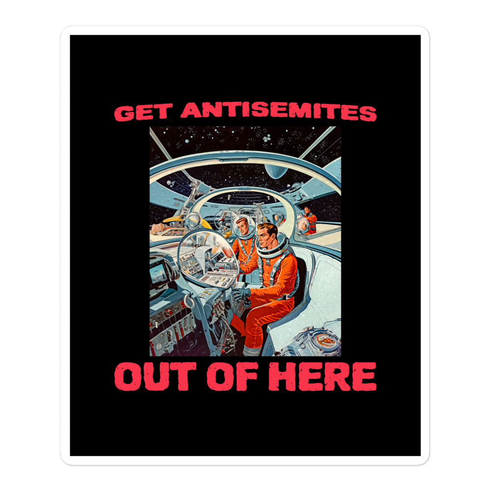 Get Alien Out | Antisemitism | Kiss Cut Sticker