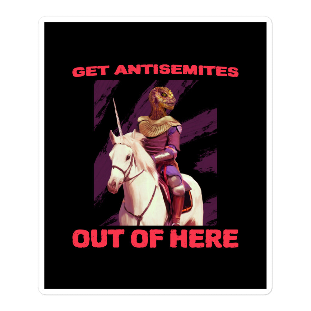 Get Alien Out | Antisemitism | Kiss Cut Sticker