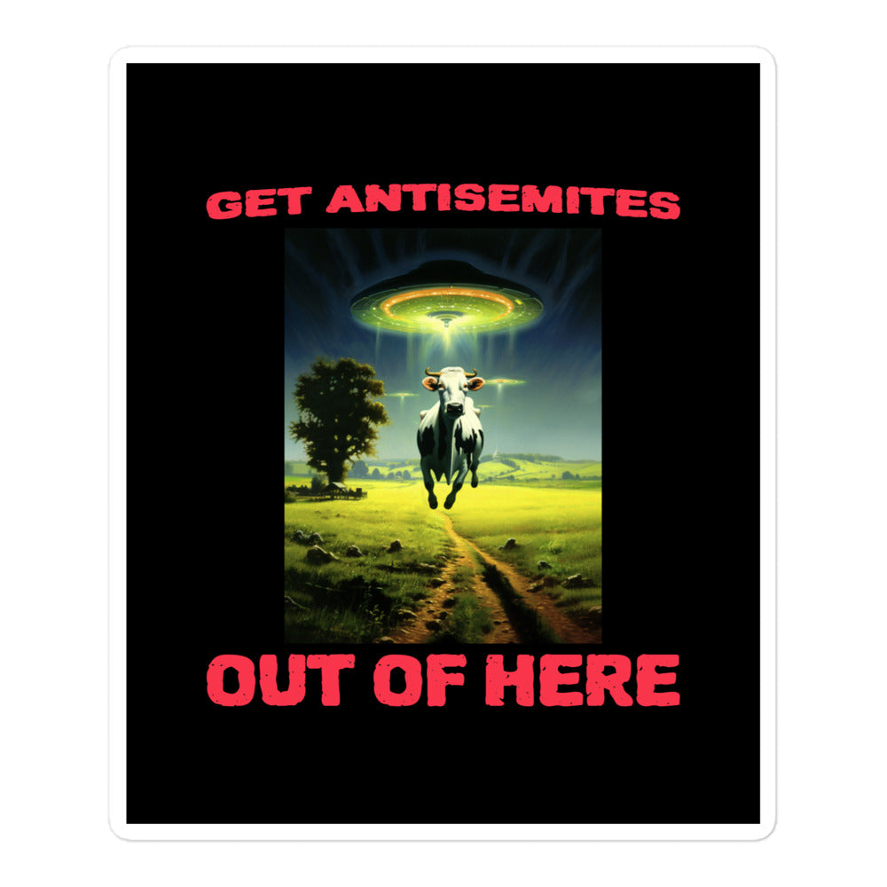 Get Alien Out | Antisemitism | Kiss Cut Sticker Jouparty