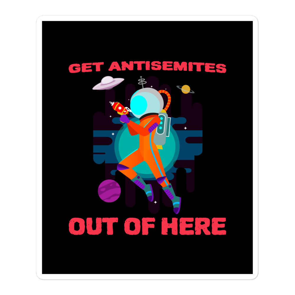 Get Alien Out | Antisemitism | Kiss Cut Sticker Jouparty