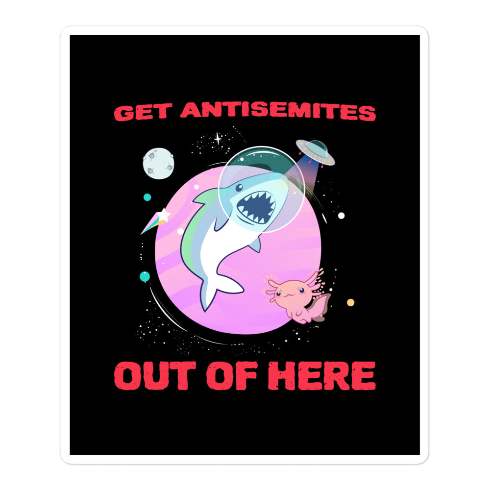 Get Alien Out | Antisemitism | Kiss Cut Sticker Jouparty