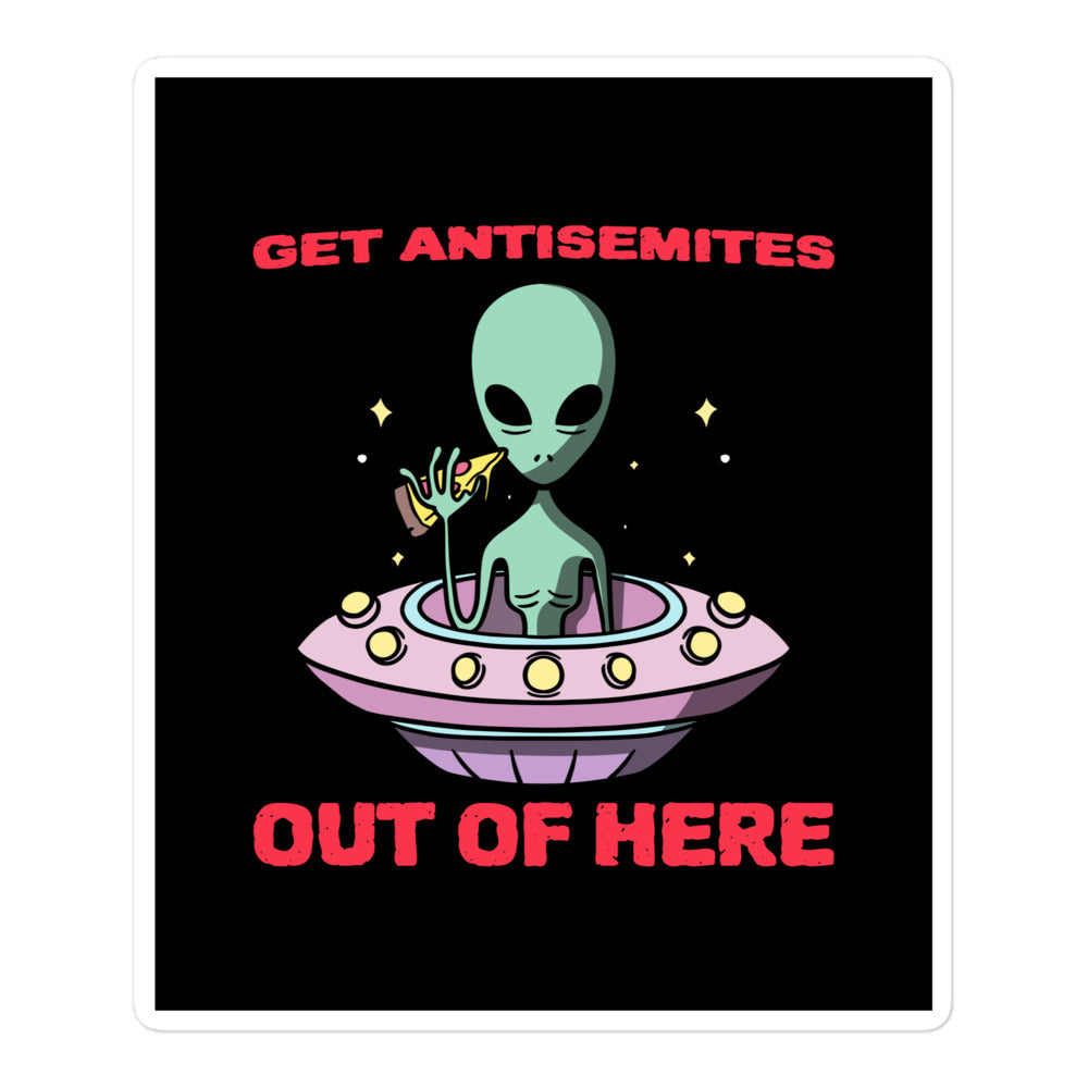 Get Alien Out | Antisemitism | Kiss Cut Sticker Jouparty