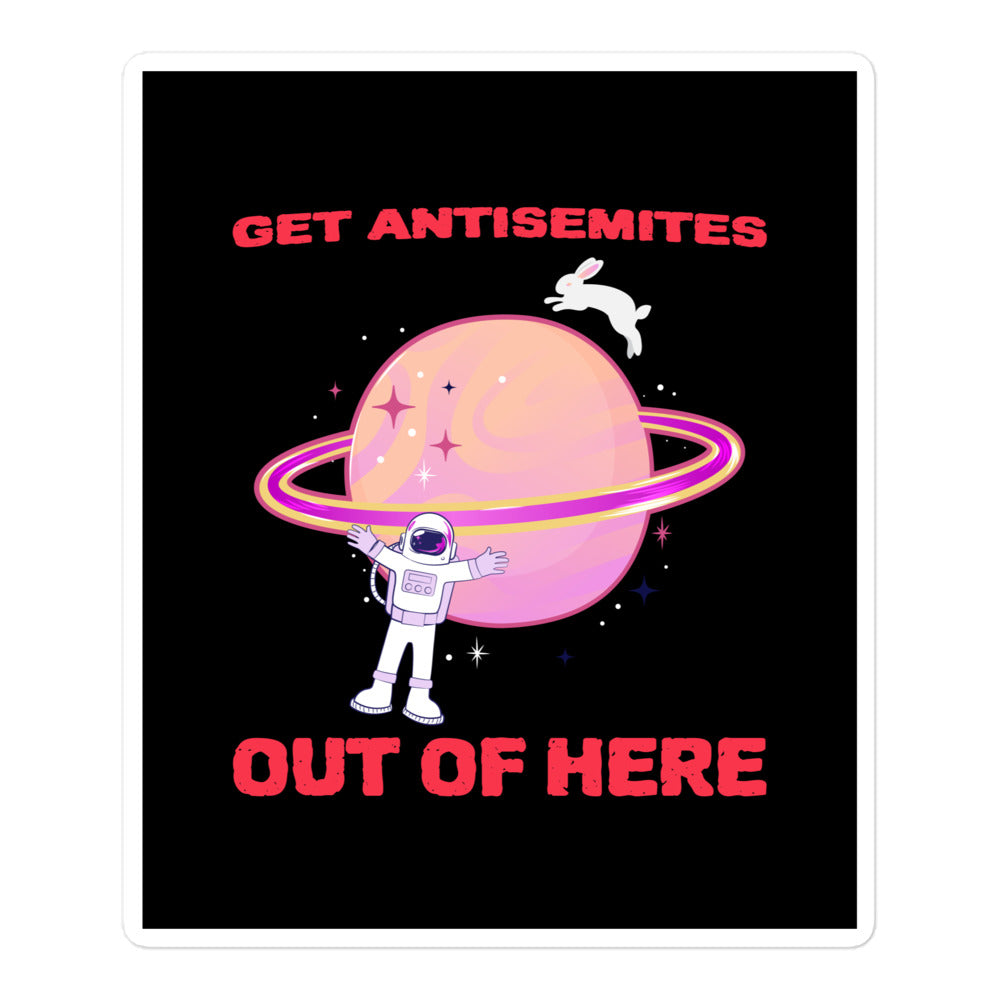 Get Alien Out | Antisemitism | Kiss Cut Sticker Jouparty