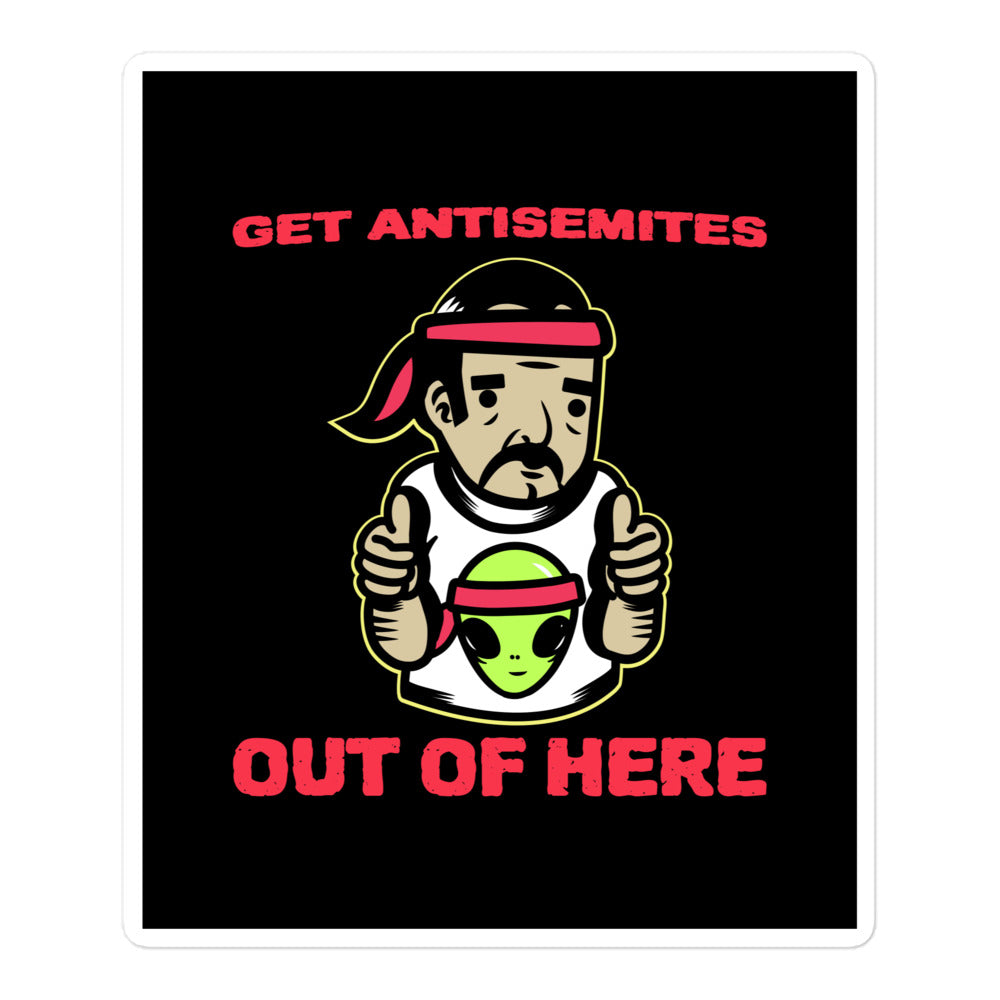 Get Alien Out | Antisemitism | Kiss Cut Sticker Jouparty