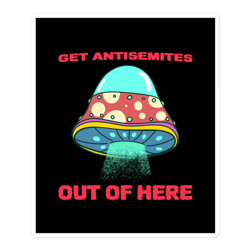 Get Alien Out | Antisemitism | Kiss Cut Sticker Jouparty