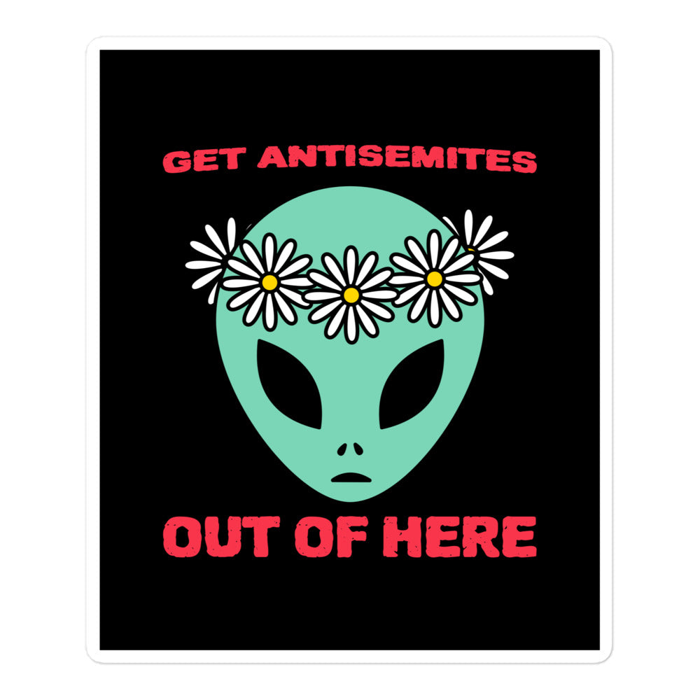 Get Alien Out | Antisemitism | Kiss Cut Sticker