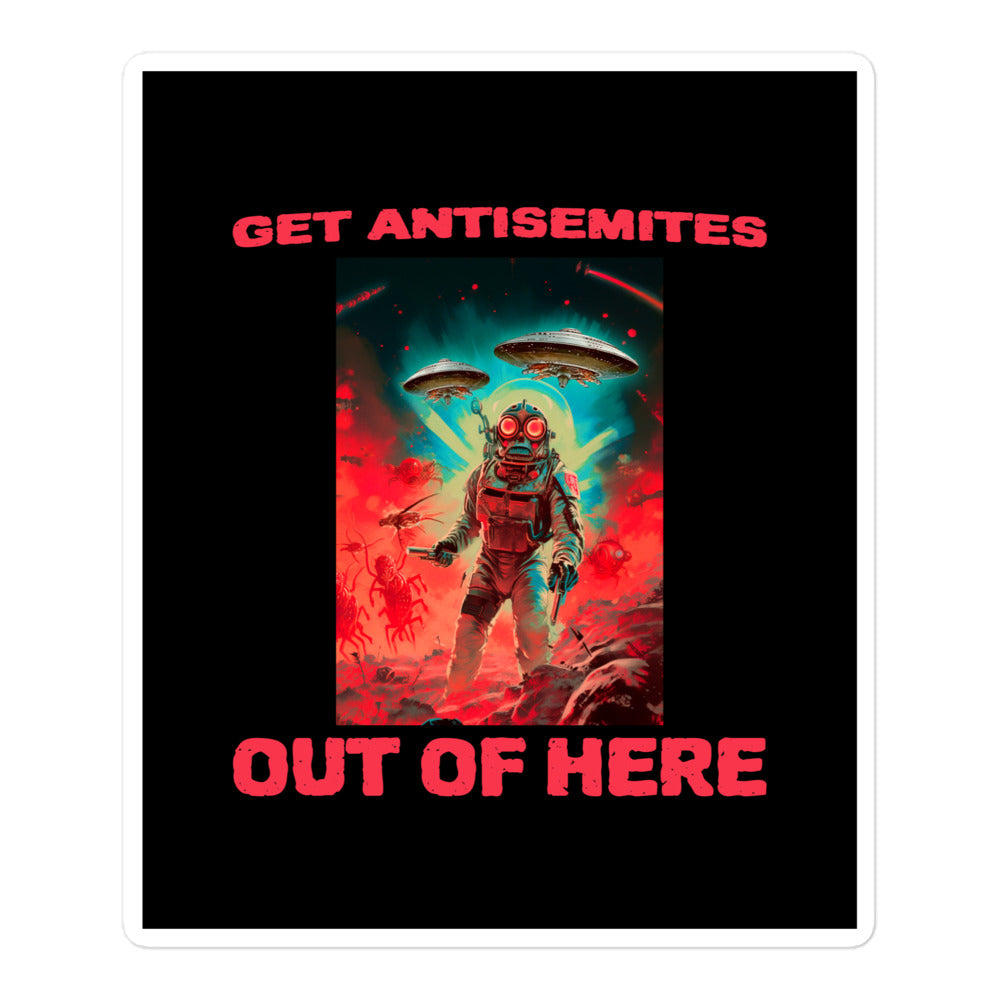 Get Alien Out | Antisemitism | Kiss Cut Sticker