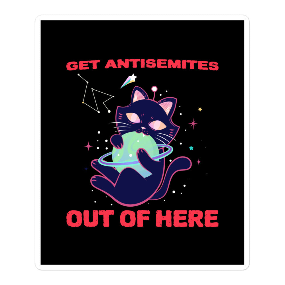 Get Alien Out | Antisemitism | Kiss Cut Sticker Jouparty