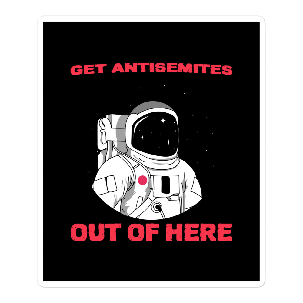 Get Alien Out | Antisemitism | Kiss Cut Sticker Jouparty