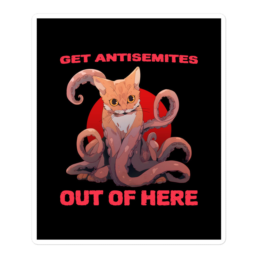 Get Alien Out | Antisemitism | Kiss Cut Sticker Jouparty