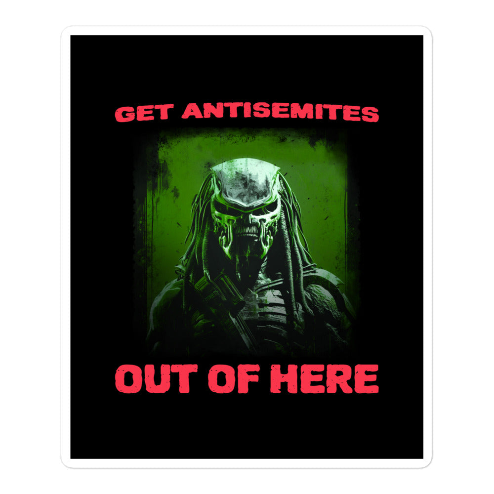 Get Alien Out | Antisemitism | Kiss Cut Sticker Jouparty