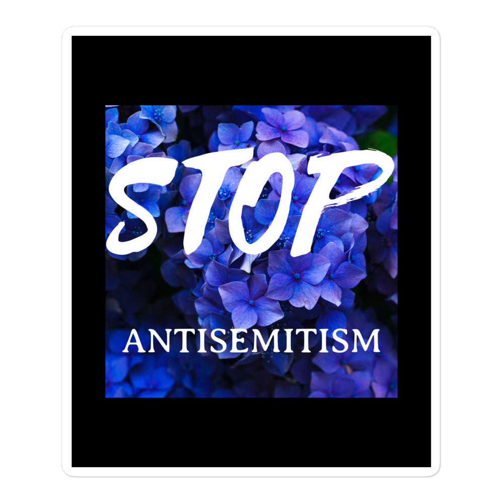 Flower Power | Antisemitism | Kiss Cut Sticker Jouparty