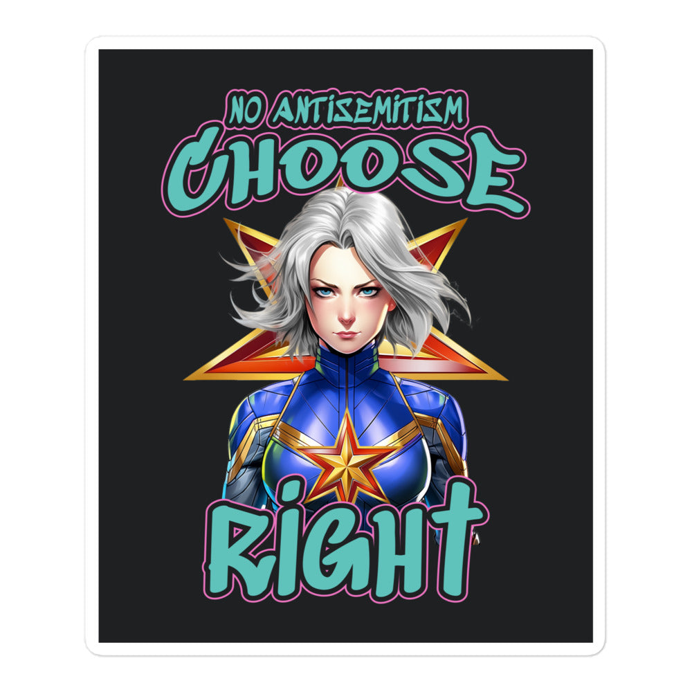 Choose Right | Antisemitism | Kiss Cut Sticker