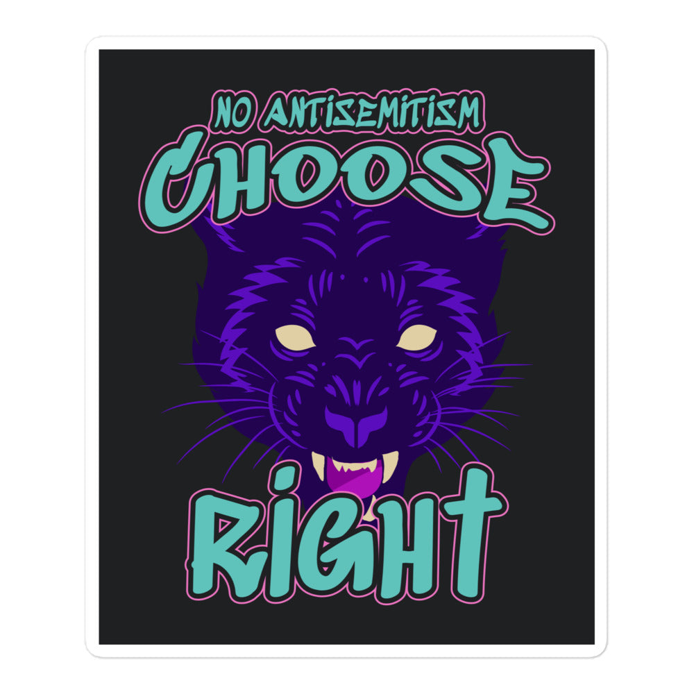 Choose Right | Antisemitism | Kiss Cut Sticker
