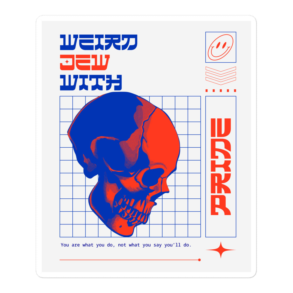 Weird Jew | Kiss Cut Sticker