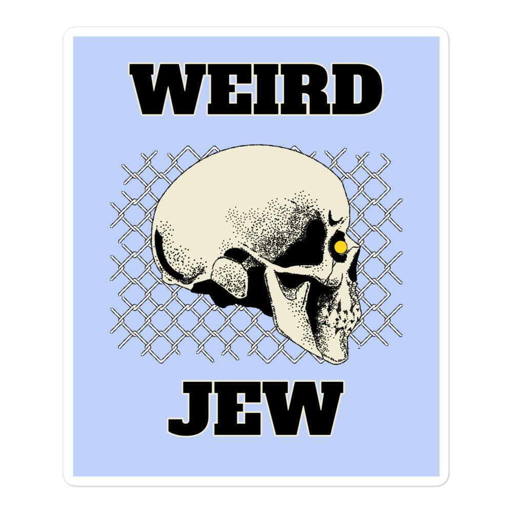 Weird Jew | Kiss Cut Sticker Jouparty